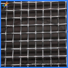 Black Steel Crimped Wire Mesh